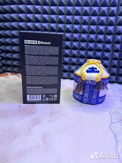 Наушники Marshall major 3 bluetooth (черный)
