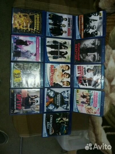 Коллекция дисков Blu-ray