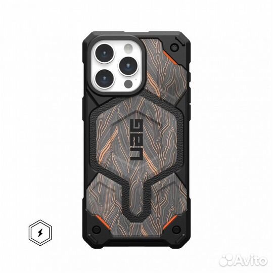 Чехол UAG Monarch для iPhone 15 Pro Max гаролит