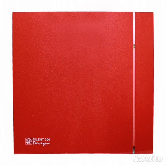 Вентилятор вытяжной Soler Palau silent-200 CZ RED