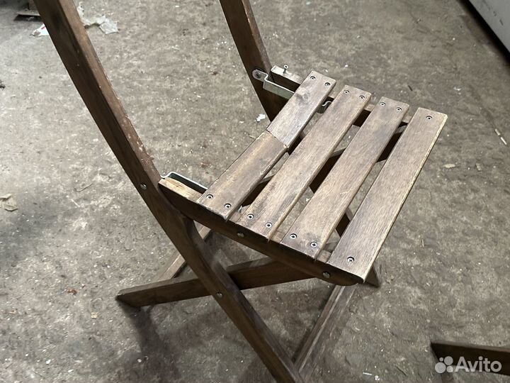 Стол опус 60/60/75 дерево массив раскладной