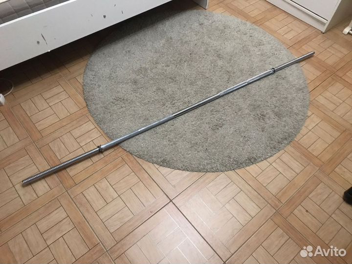 Гриф для штанги прямой 183см 7.35кг DFC R