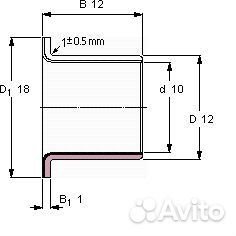 Втулка актуатора сцепления