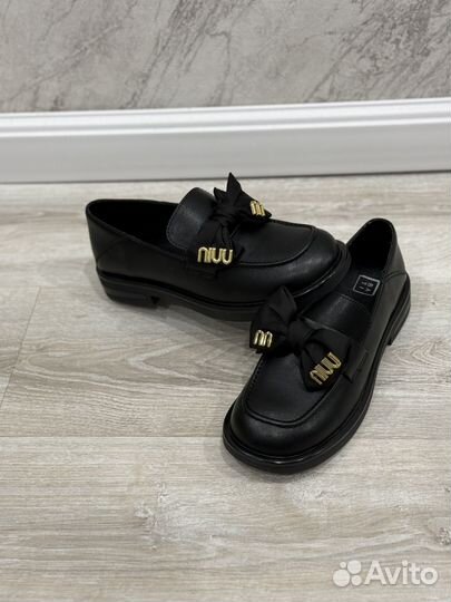 Лоферы туфли натуральная кожа