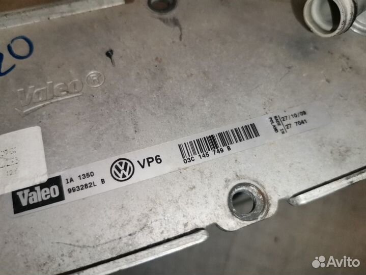 Интеркулер Volkswagen Passat B6 1.4 CAX 2009