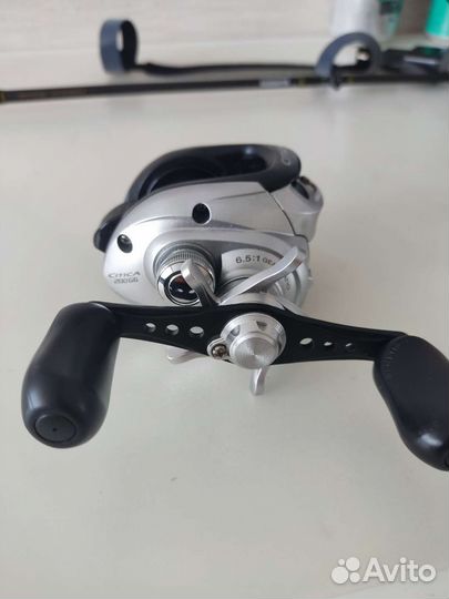 Спиннинг и катушка shimano