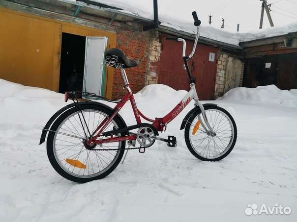 Велосипед взрослый складной