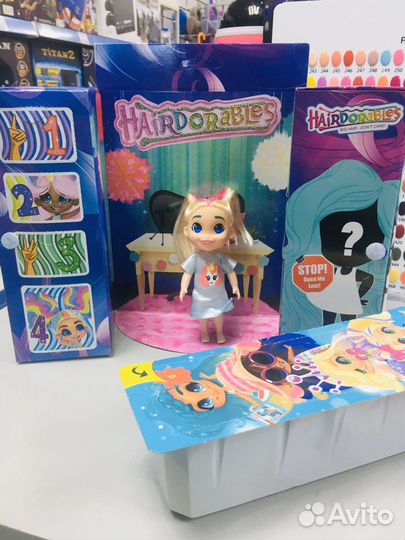 Кукла Hairdorables со сценой KK333