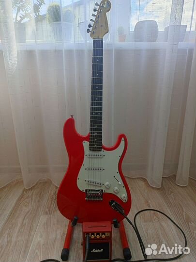 Электро гитара с комбиком