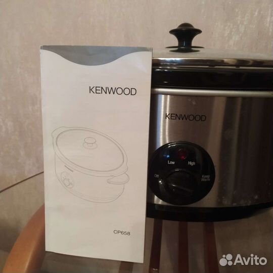 Медленноварка Kenwood с керамической чашей 6,5 л