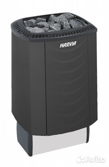 Печь электрическая Harvia Sound M90E Black (чёрная