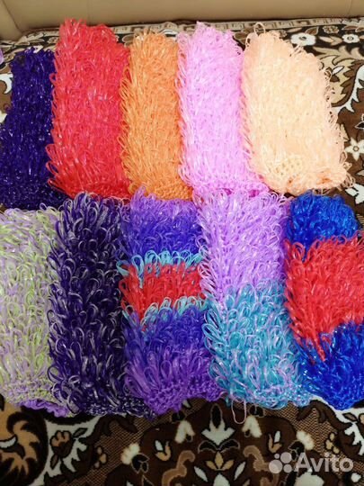 Мочалка ручной работы