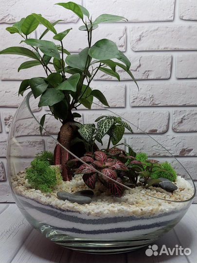 Ваза стеклянная