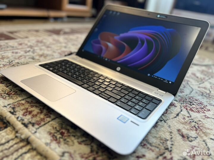 Мощный Ноутбук HP Probook i7-7500u/6гб/1тр hdd
