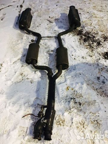 Глушитель Mercedes w220 6.0 long