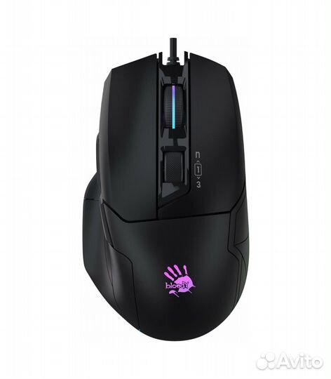 Игровая проводная мышь A4Tech Bloody W70 Max, черн