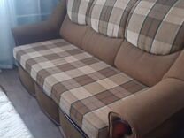 Набор мягкой мебели бу (диван и два кресла)