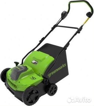 Скарификатор аккумуляторный greenworks GD40SC36 бе