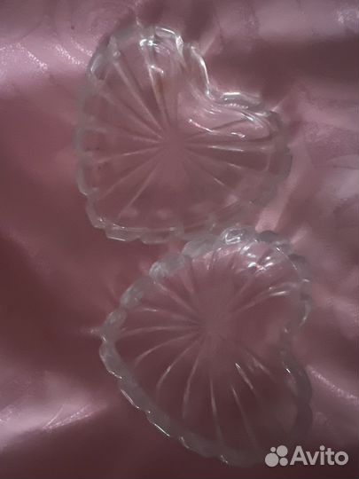 Хрустальное сердце шкатушка