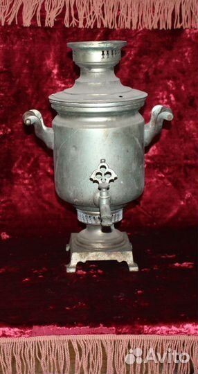 Самовар на дровах старинный. В ремонт