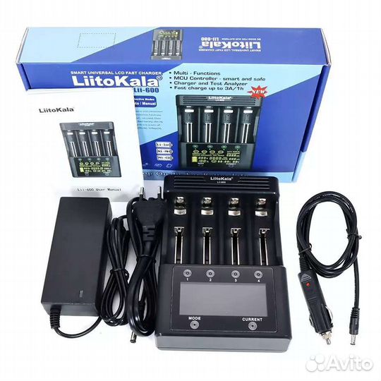 Зарядное устройство liitokala lii 600