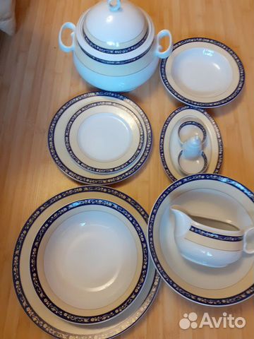 Новый чешский столовый сервиз