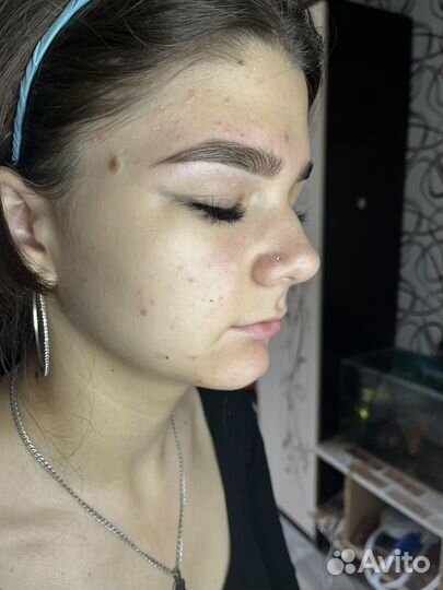 Оформление бровей