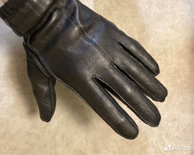 Мужские кожаные перчатки