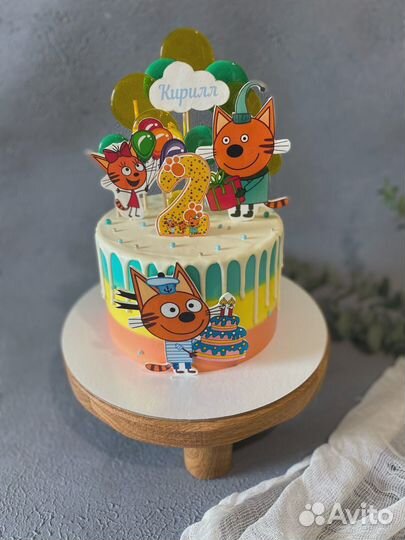 Детские торты, на день рождения, на свадьбу