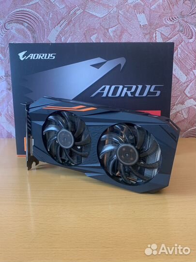 Видеокарта aorus Rx580 4gb