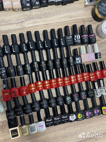 Материалы для ногтей маникюра