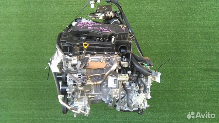 Двигатель в сборе двс toyota passo M700A 1KR-FE 20