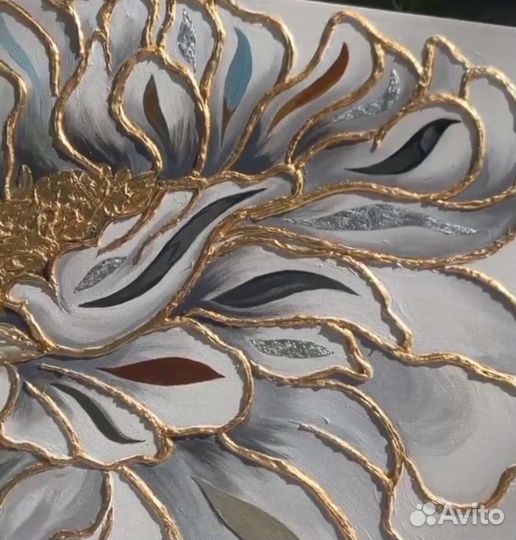 Картина. цветок картина