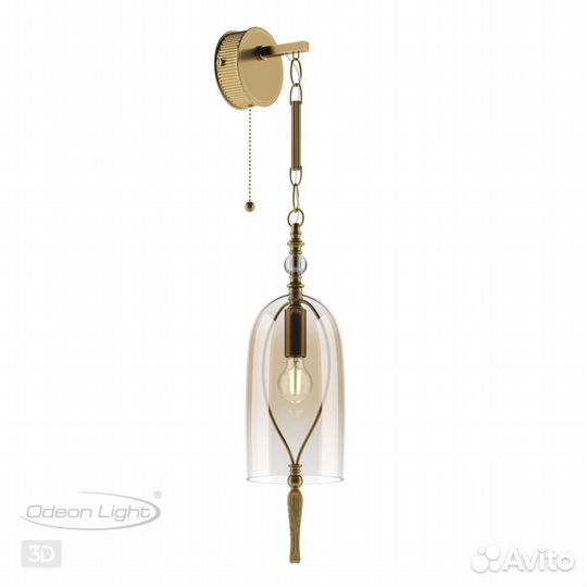 Настенный светильник odeon light bell 4892/1W