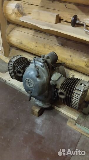 Двигатель и кпп К750