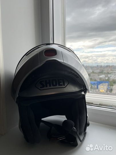 Шлем Shoei Multitec + Scala Rider 2