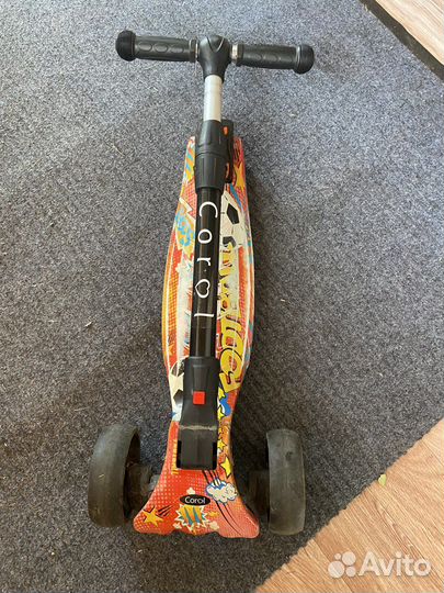 Самокат детский трехколесный бу