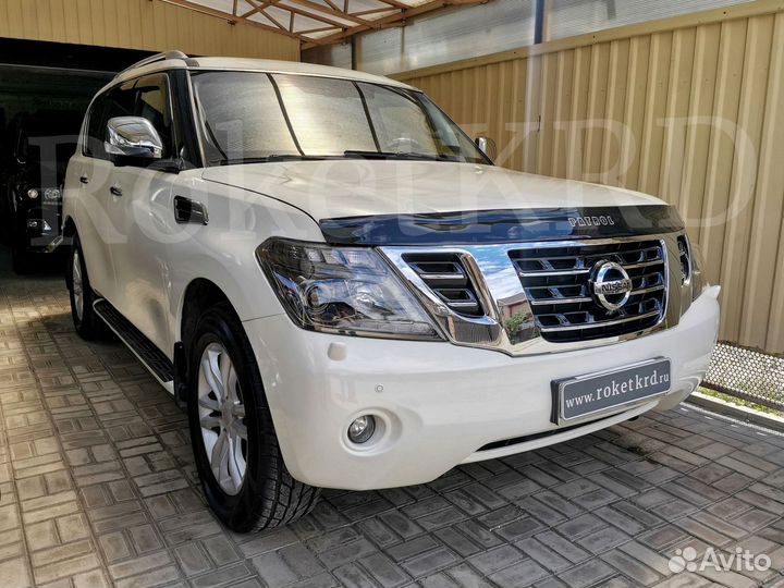 Рестайлинг Nissan Patrol в 2015 год без бампера