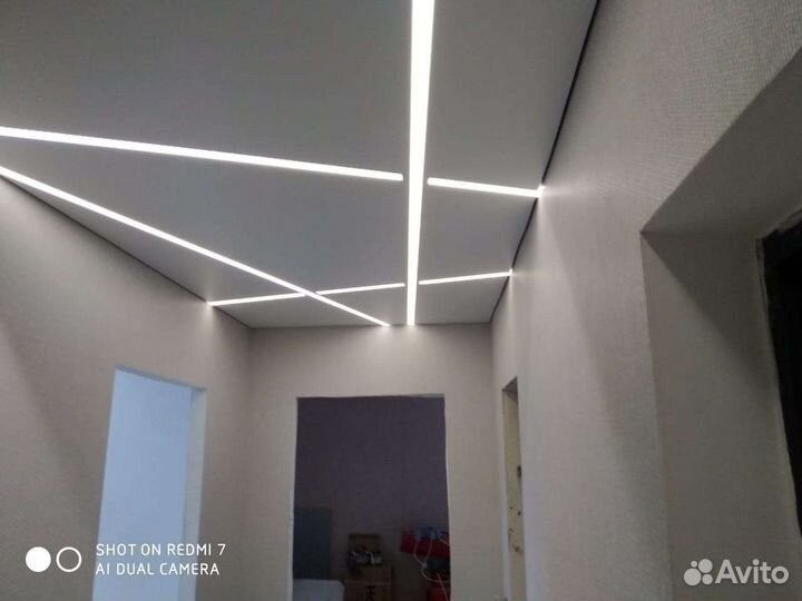 Натяжные потолки