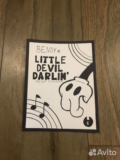 Плакаты из игры Bendy and the ink machine“