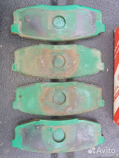 Задние тормозные колодки тойота лексус