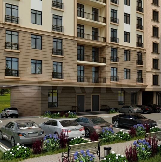 2-к. квартира, 77 м², 6/12 эт.