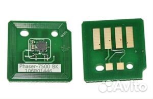 Чип Hi-Blackк картриджу Xerox Phaser 7500 (106R0