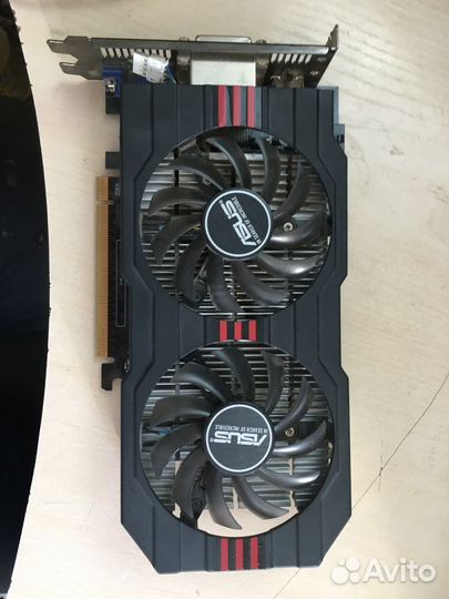 Видеокарта asus GeForce GTX 750 Ti 2Gb