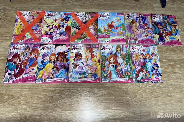 Журналы книги winx винкс
