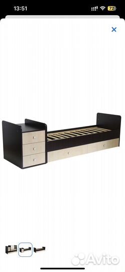 Кровать трансформер детская