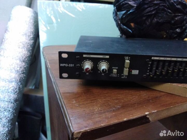 Графический эквалайзер одноканальный 31 полосный