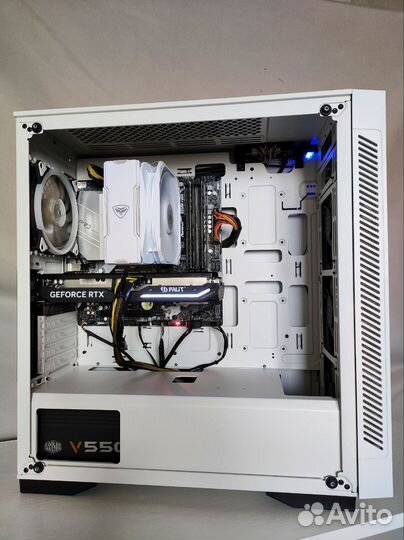 Игровой RTX 4060 Ryzen 5600 b550 16Гб 550W gold