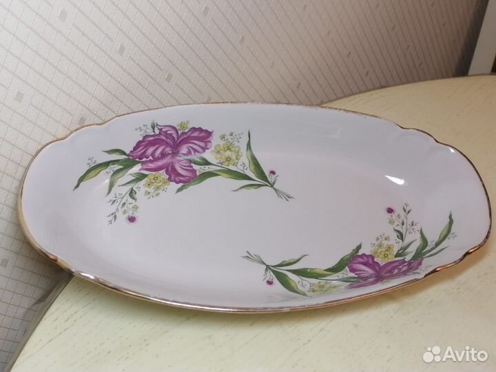 Блюдо столовое 4 варианта Дулево, Ceramiche Viva