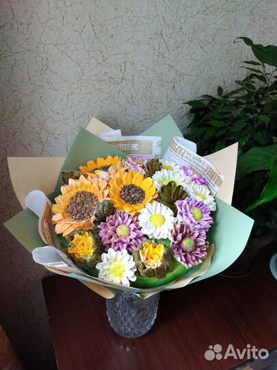 Зефирные букеты на заказ